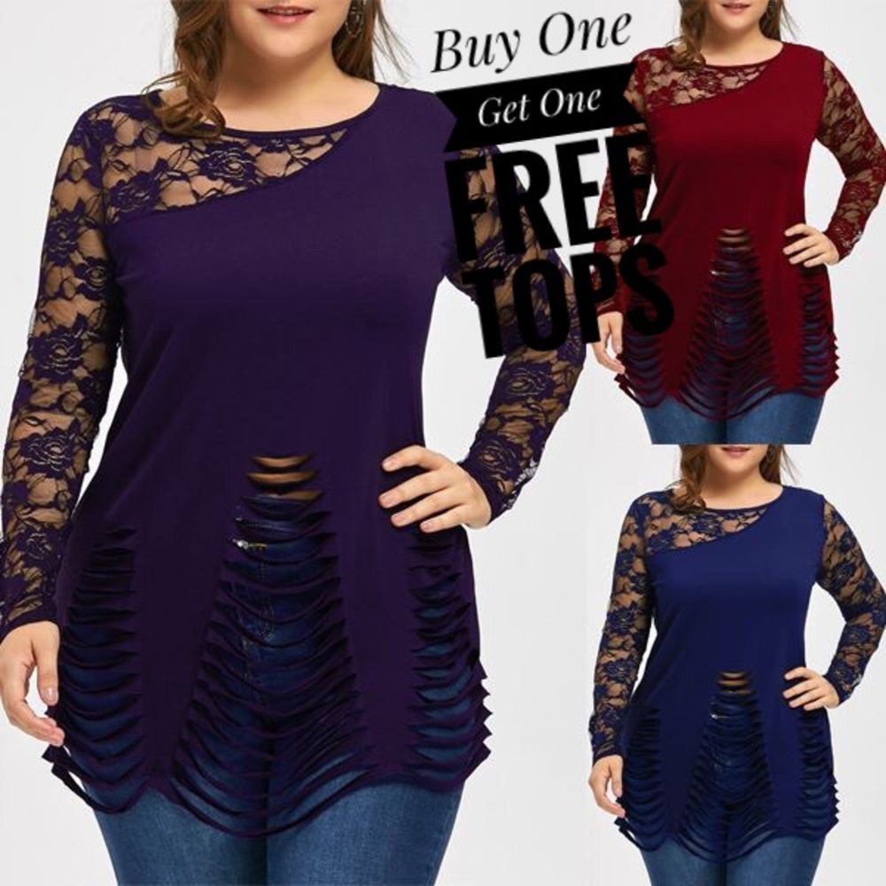 Lace Trim Top